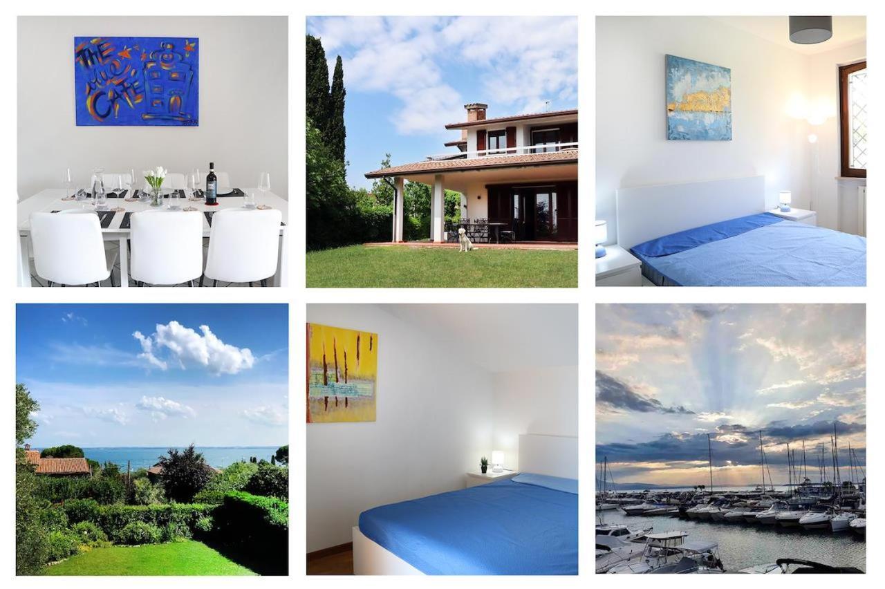 Villa al porto Moniga del Garda Esterno foto